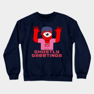 Halloween Cute Monster Crewneck Sweatshirt